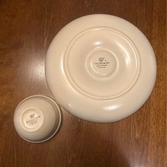 Pfaltzgraff Aura Chip and Dip Serving Platter - Picture 5 of 5